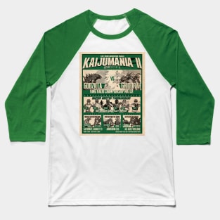 Kaijumania II Baseball T-Shirt